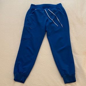 Women's Royal Blue Zamora Petite Jogger Scrub Pants - S - Petite / Royal Blue